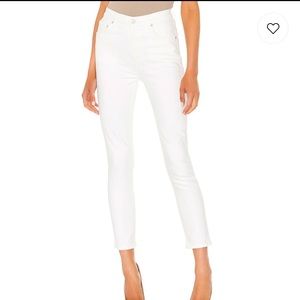 Agolde Nico high waist ankle slim fit jeans in Radiate